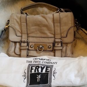 Beautiful Frye Suede Leather Bag